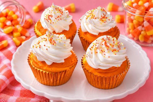 Candy Corn Cupcake